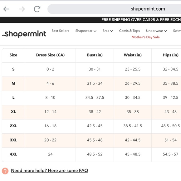 Shapermint Black Shapewear Camisole - Picture 3 of 7